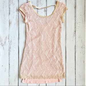 Free People | Blush Layered Dress